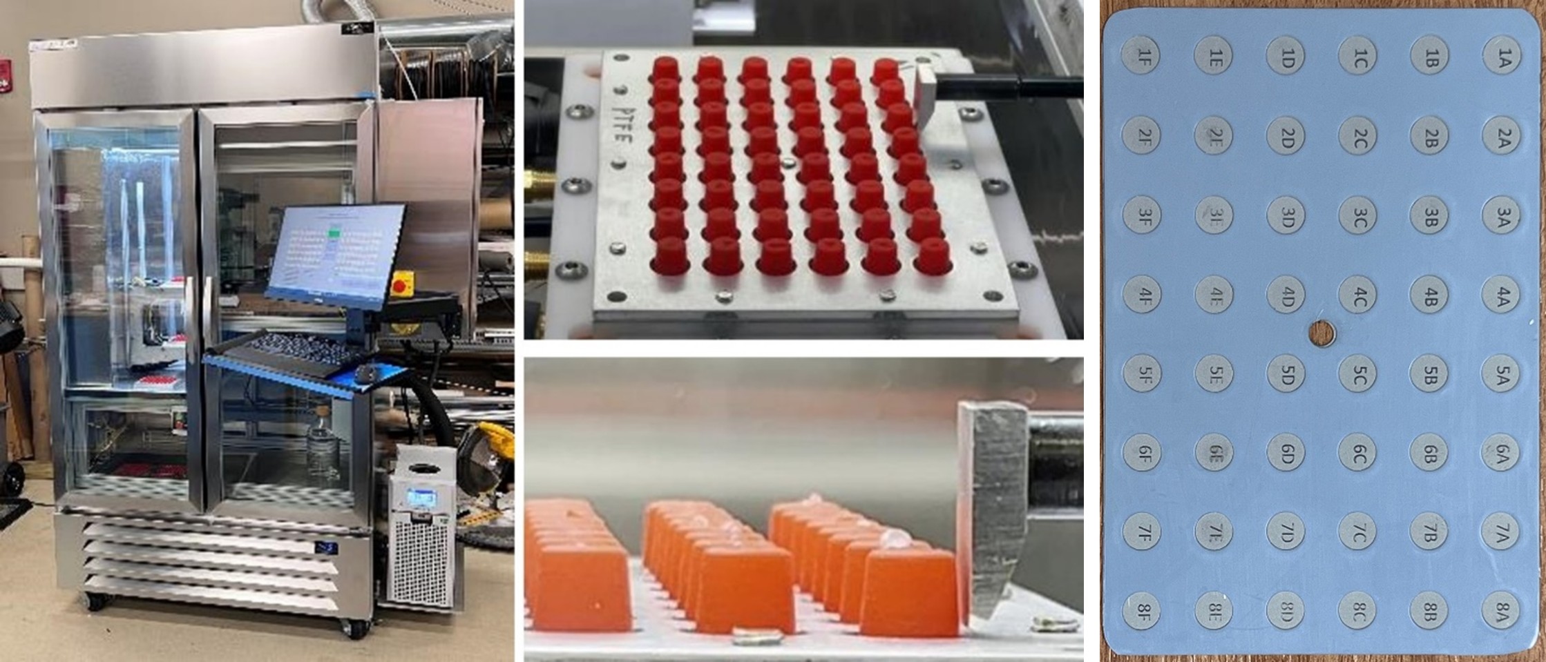High Throughput Array-Based Ice Adhesion Screening Apparatus | NDSU Research Foundation 